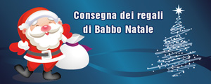 Consegna regali di natale